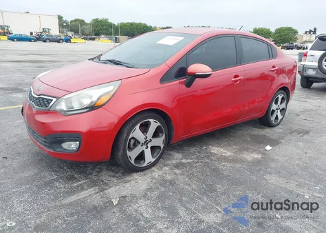 2012 Kia Rio Sx из США, поврежденный, VIN KNADN4A36C6034588